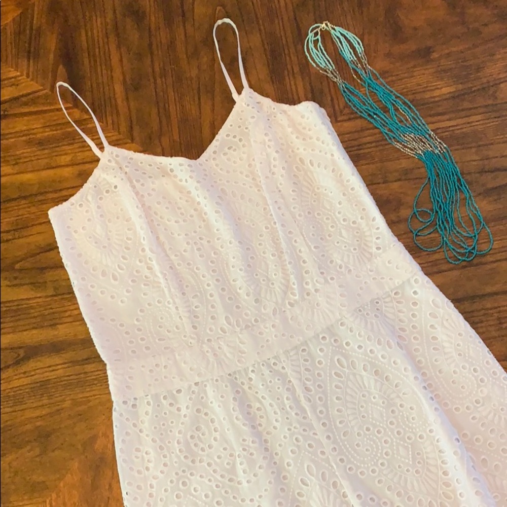 NWT 1. State White Eyelet Romper